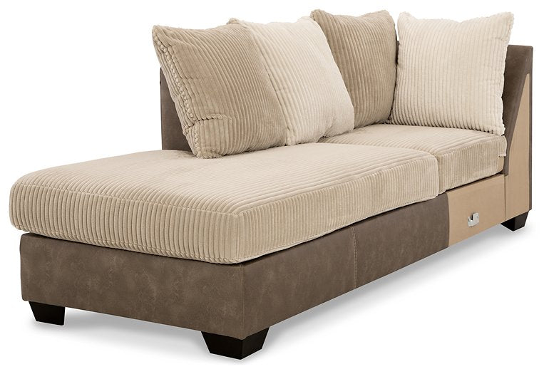 Keskin 2-Piece Sectional with Chaise