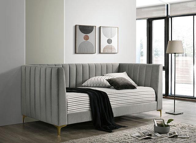 NEOMA Twin Daybed, Light Gray
