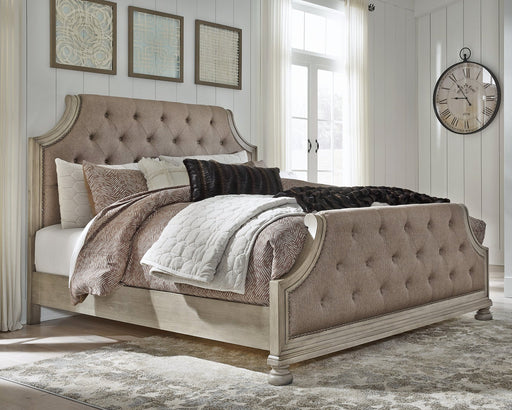 Falkhurst King Upholstered Panel Bed image