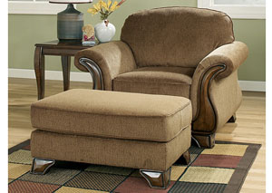 Montgomery Mocha Ottoman,Signature Design by Ashley