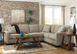 Alenya Quartz Extended Sectional,Signature Design by Ashley