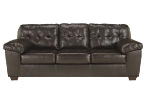 Alliston DuraBlend Chocolate Sofa,Signature Design by Ashley