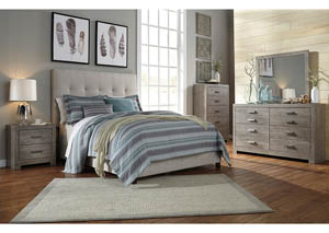 Beige Queen Upholstered Bed,Signature Design by Ashley
