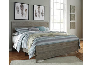 Culverbach Gray King Panel Bed,Signature Design by Ashley