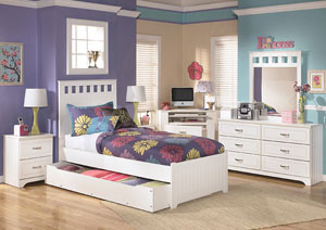 Lulu Twin Panel Bed w/Storage,Signature Design by Ashley