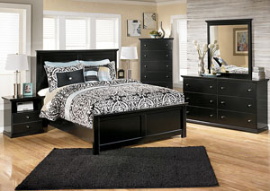 Maribel Queen Panel Bed w/Dresser & Mirror,Signature Design by Ashley