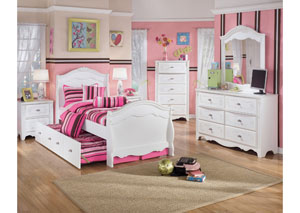 Exquisite Two Drawer Nightstand,Signature Design by Ashley