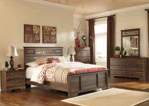 Allymore Queen Panel Bed w/Dresser & Mirror,Signature Design by Ashley