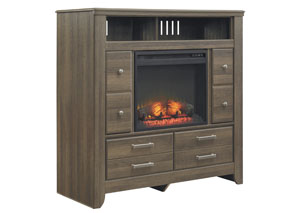 Juararo Media Chest w/LED Fireplace Insert,Signature Design by Ashley