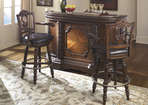 North Shore Bar w/Marble Top,Millennium