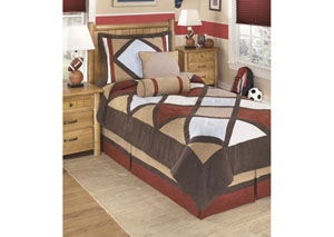 Academy Multi Twin Top of Bed Set,Signature Design by Ashley