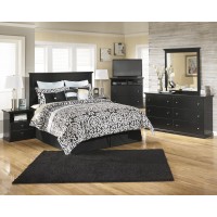 Maribel 3 Pc. Bedroom - Dresser, Mirror & Queen/Full Panel Headboard