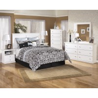 Bostwick Shoals 3 Pc. Bedroom - Dresser, Mirror & Queen/Full Panel Headboard