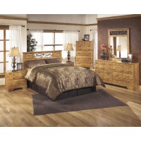 Bittersweet 4 Pc. Bedroom - Dresser, Mirror, Queen/Full Panel Headboard, Nightstand