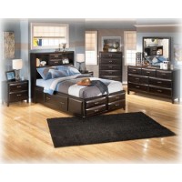 Kira Dresser, Mirror & Full Bed with Storage