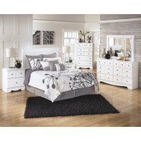 Weeki 3 Pc. Bedroom - Dresser, Mirror & Queen/Full Panel Headboard