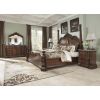 Ledelle 5 Pc. Bedroom - Dresser, Mirror & Queen Poster Bed